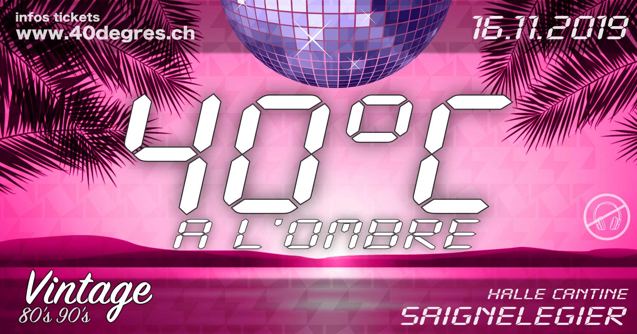 40°C - Vintage 80's 90's